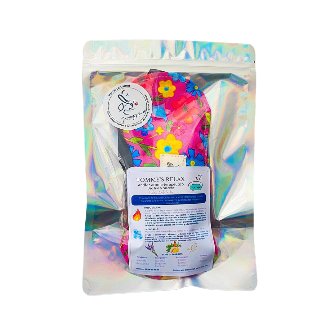 Antifaz herbal con funda lavable