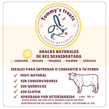 Premios naturales para perritos